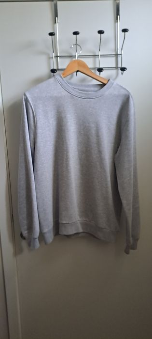 Camisola estilo fato-de-treino cinzenta