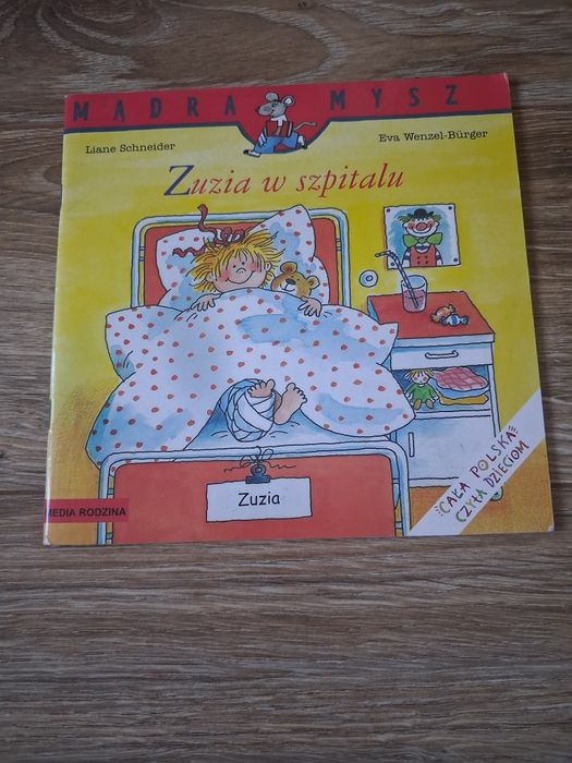 Książeczka "Zuzia w szpitalu"