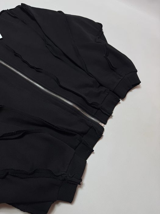 Thug Club Gladiator full zip up hoodie black зіп худи cropped fit