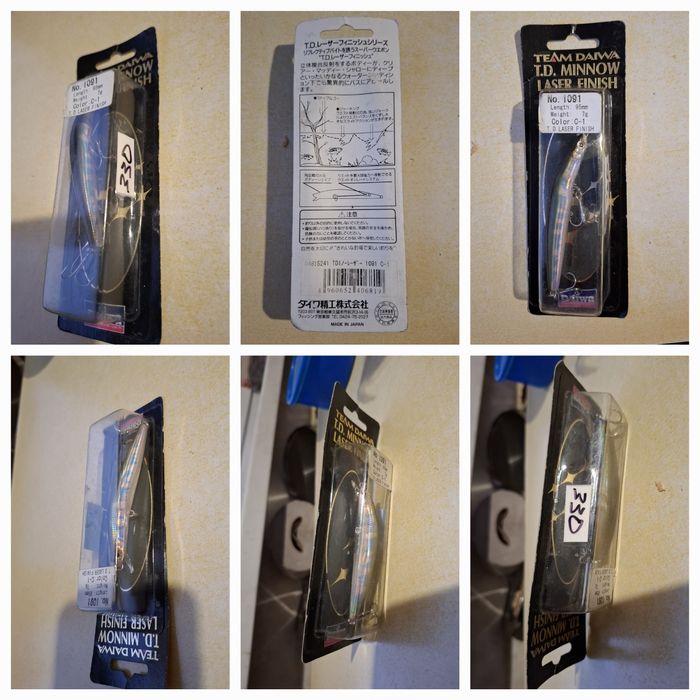 Воблеры и джерки новые и б/у