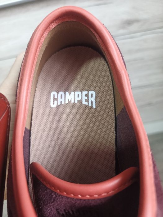 Замшеві жіночі кеди Camper Peu Terreno