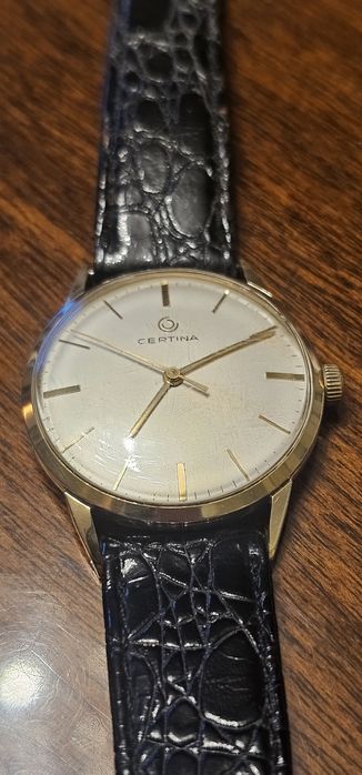 Certina vintage  pozlacana