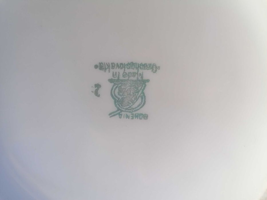 Conjunto de Louça BOHEMIA - Made in Czechoslovakia - 26 peçass