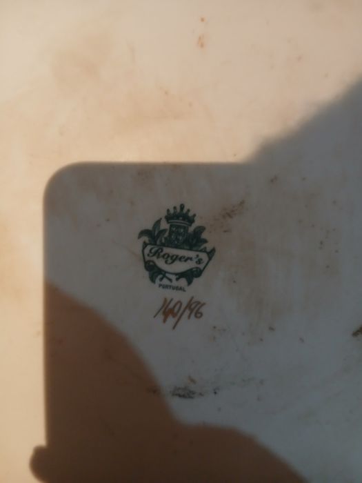 Conjunto de peças decorativas em porcelana