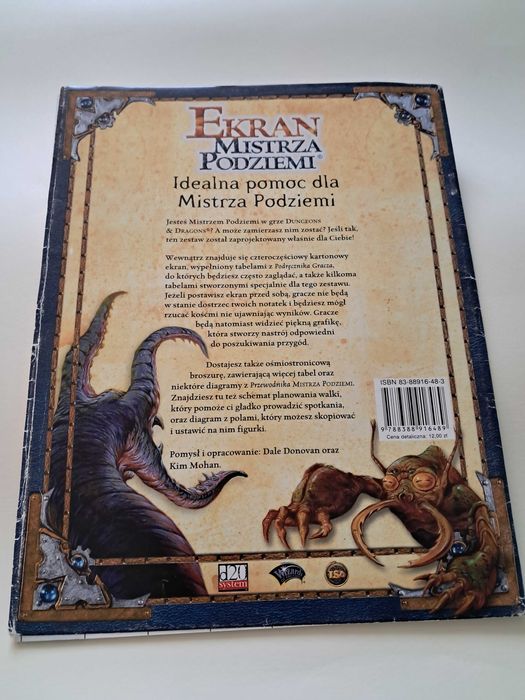Ekran Mistrza Podziemi Dungeons & Dragons Edycja 3.0/3.5