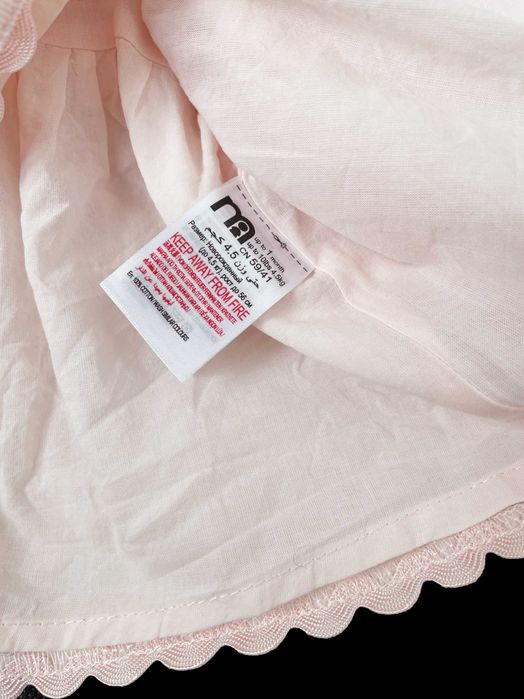 Мікровельветовий сарафан Mothercare для дівчинки 0-1 міс, до 56 см