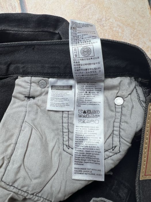 Spodnie Levi’s 501 90’s jeansowe czarne