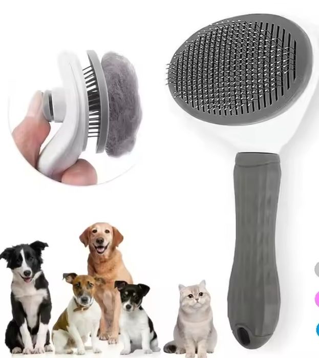 Щітка для вичісування шерсті для котів і собак.
