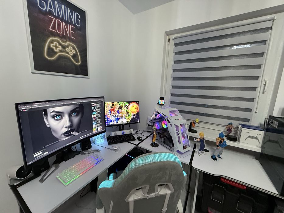 Gamingowy komputer Super Sayan ryzen 5 16 gb ssd 2 Tb Rtx Akcesoria