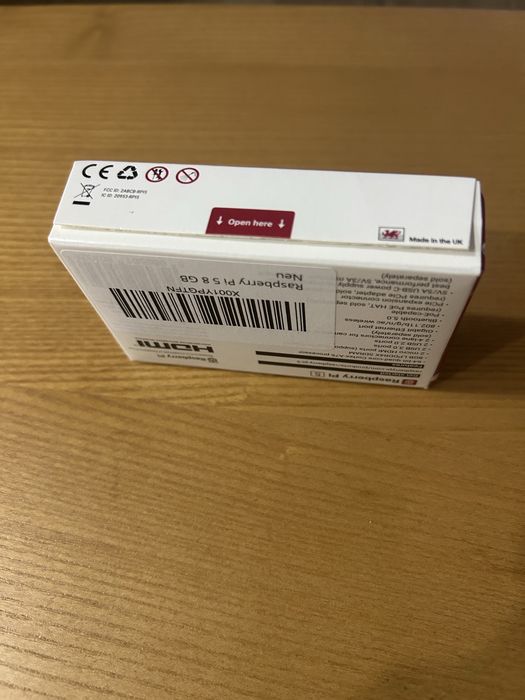 Raspberry Pi 8 GB RAM (novo, ainda selado)