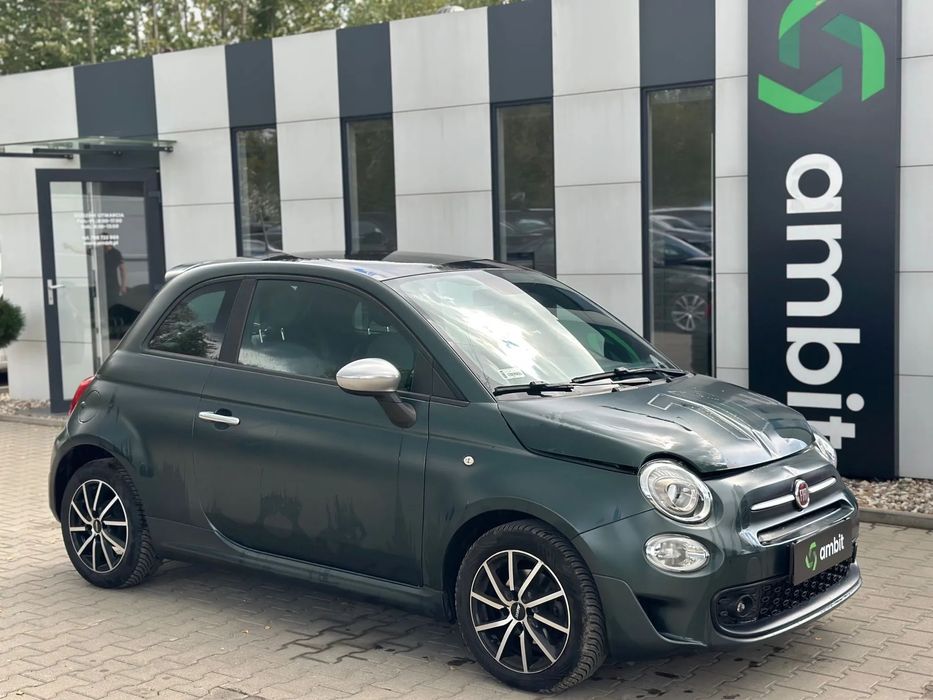 Fiat 500 1.2B 69KM 2019r. auto zarejestrowane i ubezpieczone w Polsce