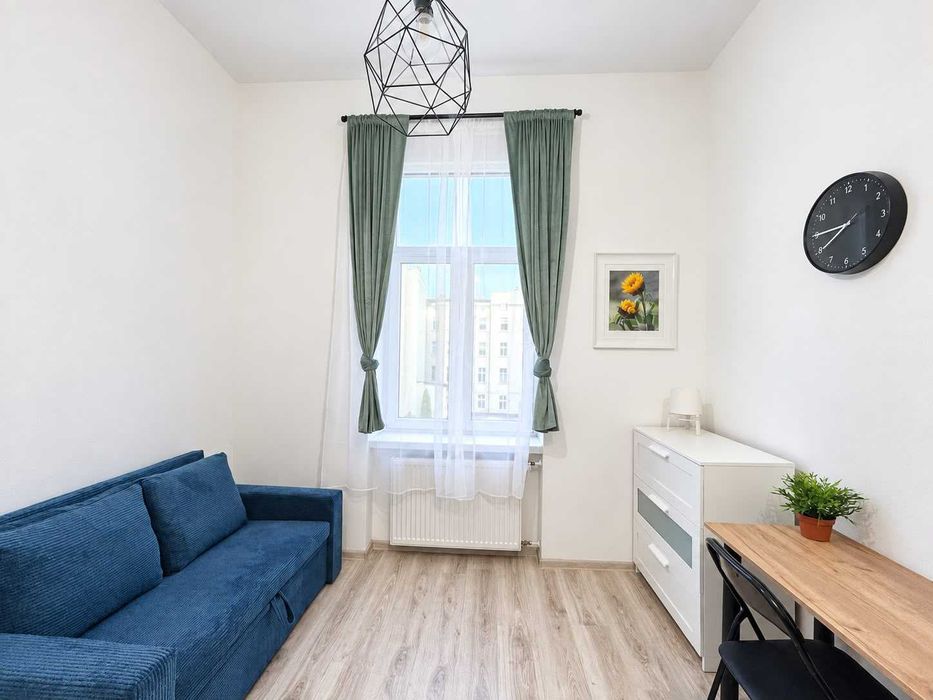 Legionów 75, jasna kawalerka w centrum, 0% prowizji