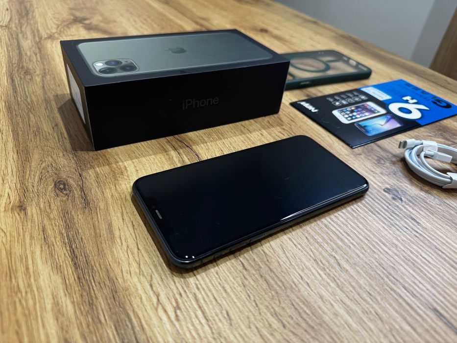 Okazja! Iphone 11 Pro Max Zielony! Kondycja Bat 100% Super Stan!