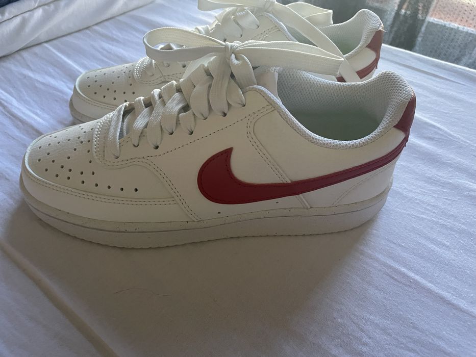 Nike Court Vision Low Next Nature - Vermelho