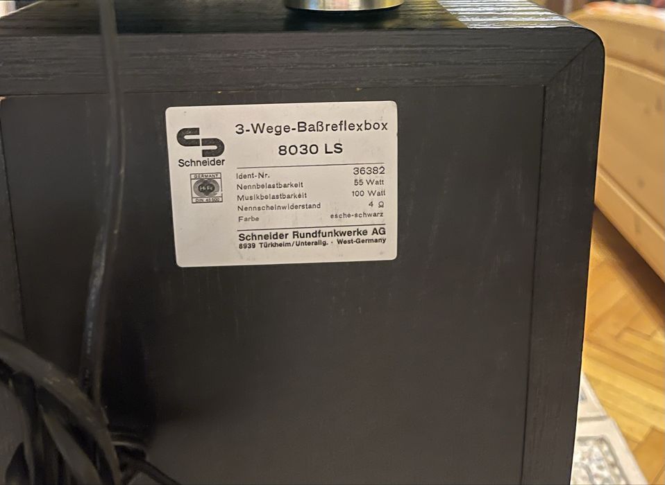 колонки Schneider 8030.1 LS