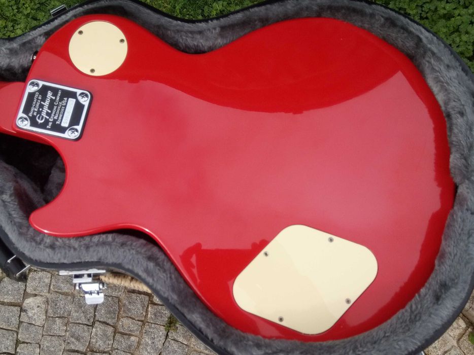 (Guitarra EPIPHONE GIBSON Made In Korea 1998 Rara ou On Off) e Estojo