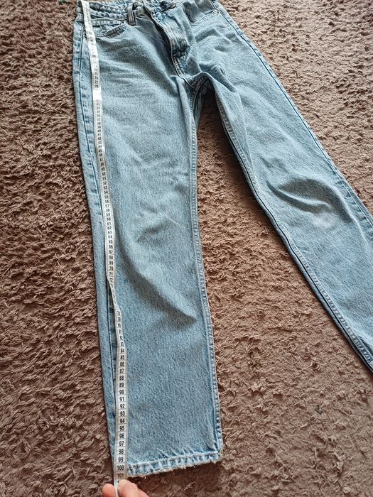 Джинси Zara 36 р сіро-голубі