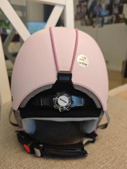 Sprzedam kask narciarski dziecięcy Alpina Zupo r.51-55 różowy