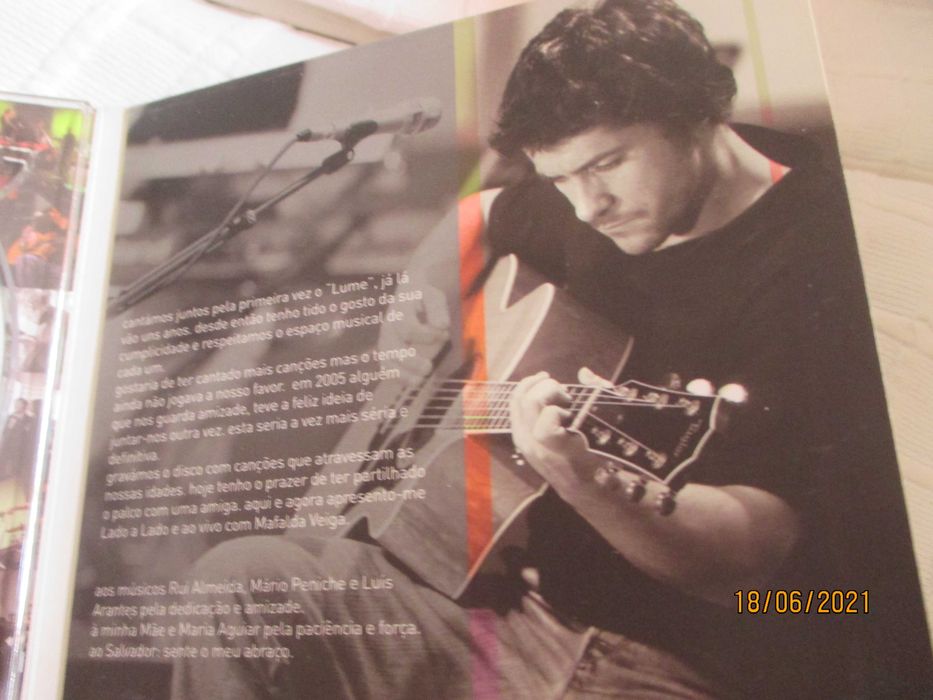 cd - Mafalda Veiga e João Pedro Pais - lado a lado