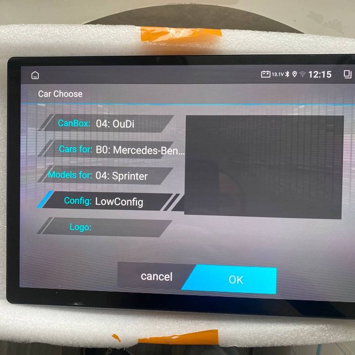 Магнітола 8/128GB Mersedes Sprinter 910