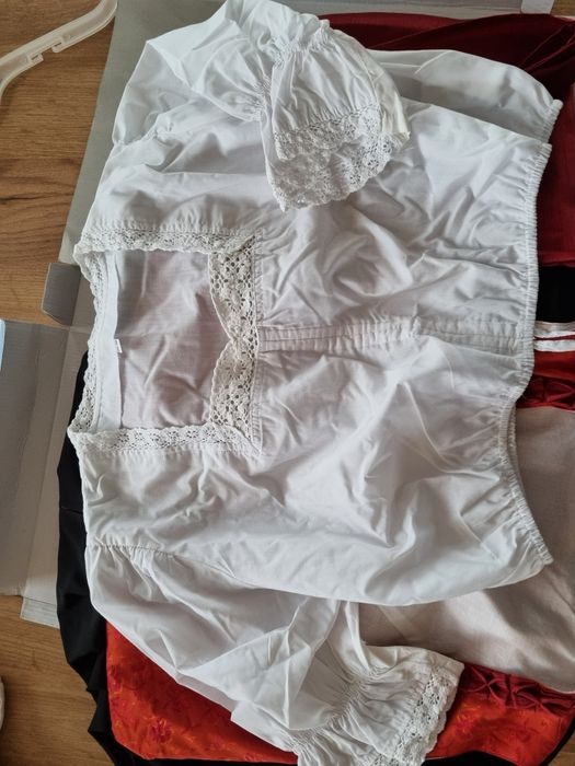 Strój ludowy, Dirndl sukienka bawarska maxi z bluzką 3-częśc. rozm 44