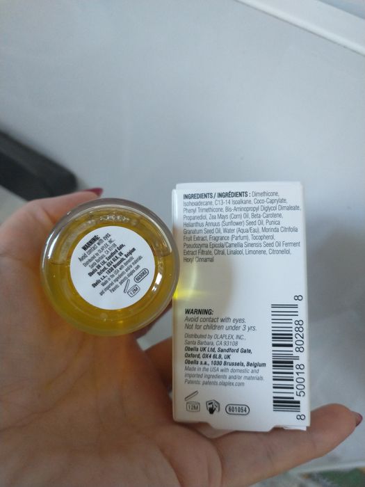 Nowy olejek do włosów Olaplex bonding oil no 7