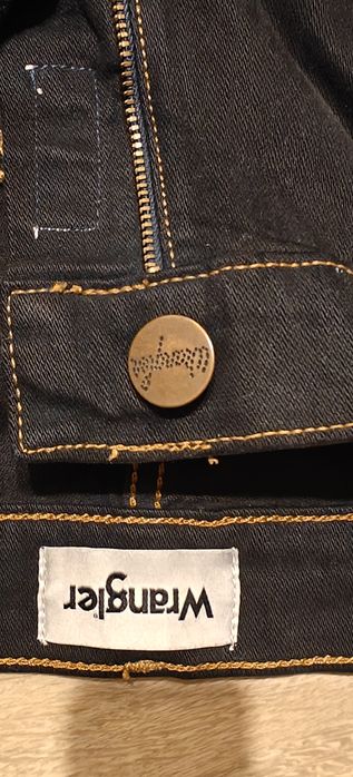 Wrangler spodnie czarne męskie