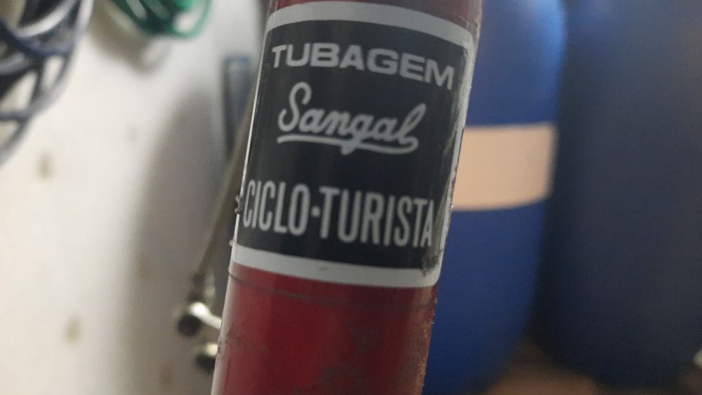 Bicicleta de estrada antiga