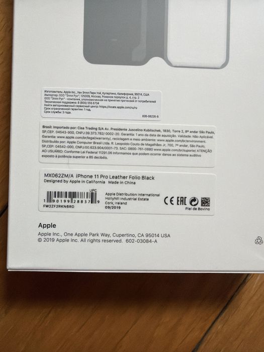 Apple iPhone 11 Pro Leather Folio