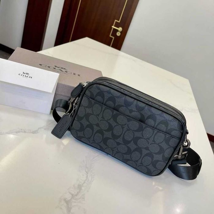 ОРИГИНАЛЬНАЯ Мужская сумка-мессенджер Coach crossbody | Чоловіча сумка