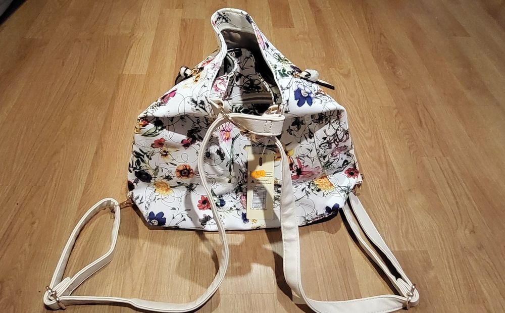 Torba/plecak 2 w 1, shoperka,na lato, na wakacje rezerwacja