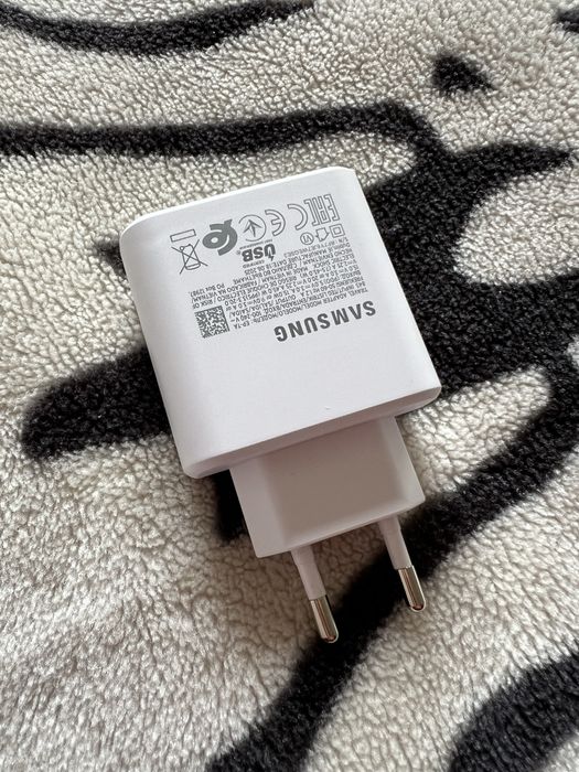 Adaptador Carregador da Samsung Carregamento Super Rápido 45W Novo