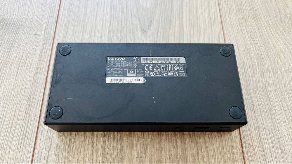 LENOVO ThinkPad USB-C Dock 60W 40A9