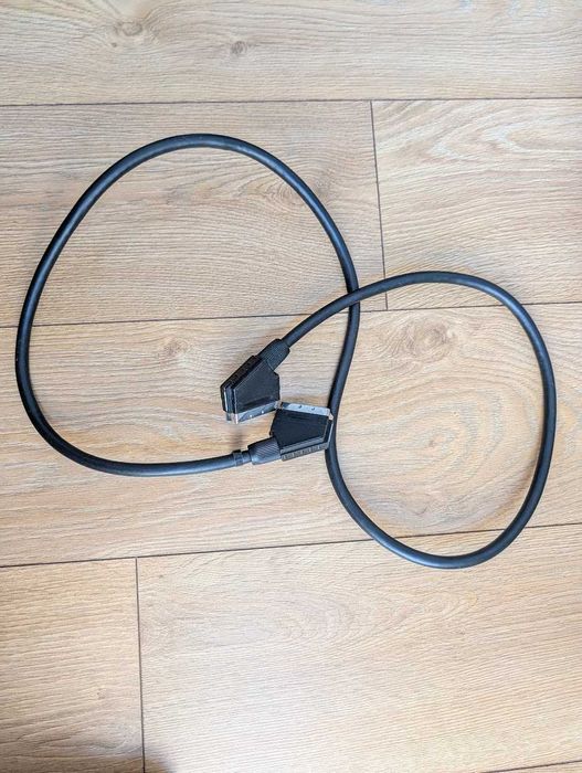 Kabel SCART (Euro) AV M/M 21-pin 1,5 m Clas Ohlson
