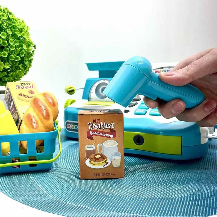 Касовий апарат Limo Toy із вагами Блакитний (7162-2 UA) Роздріб/Дроп