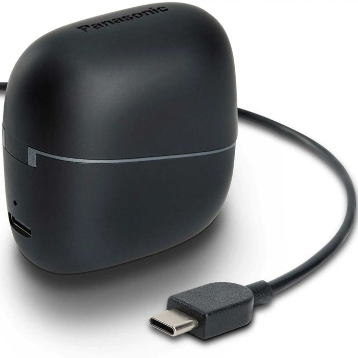 Słuchawki powietrzne PANASONIC RB-F10 Czarne Nowe Okazja