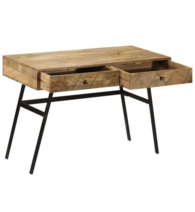 Biurko drewniane - z drewna mango