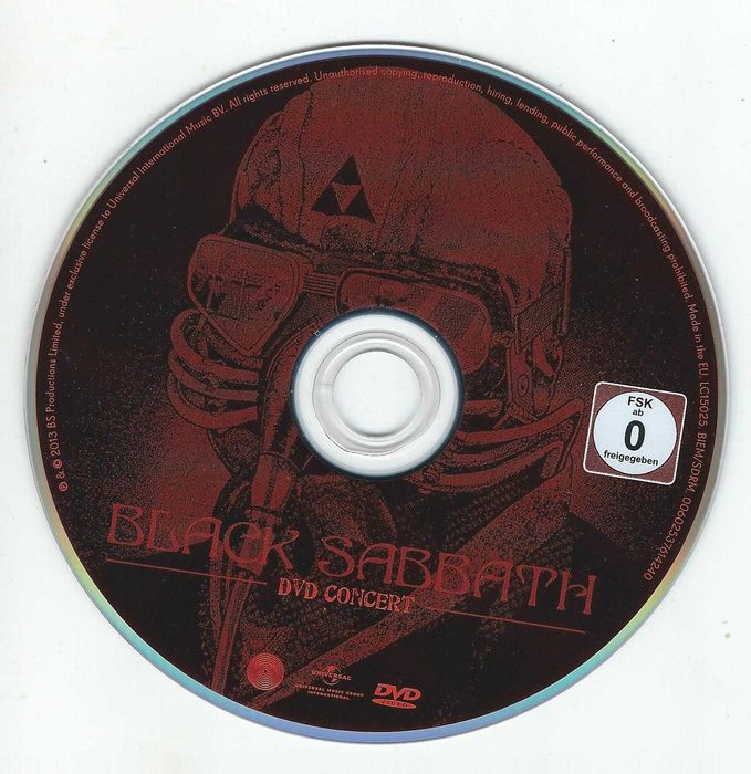 CD+DVD Black Sabbath - Live...Gathered In Their Masses (2013) (Universal)