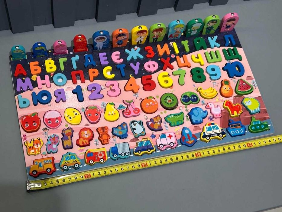 Розвиваюча дошка Tree Toys Українська подорож (MD 0851)) Розд/Дроп