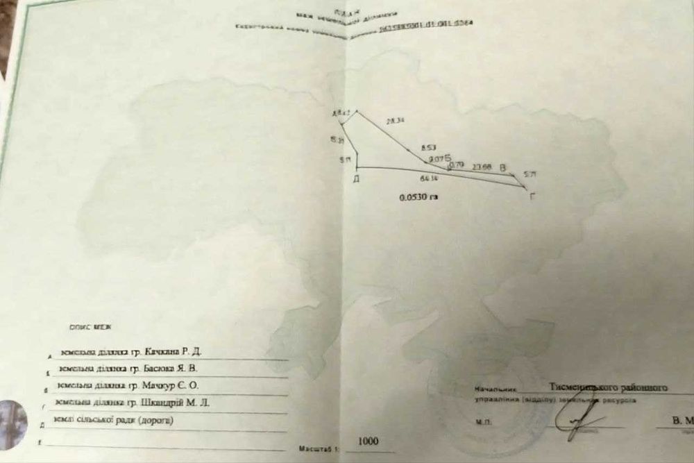 Ділянка 30 соток з асфальтованим під’їздом: 15 хв до Івано-Франківська. с.Рибне