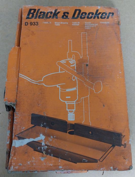 Acessório Black&Decker  Vintage D933 Dispositivo fresadora de coluna