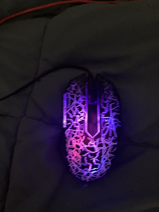 Rato ótico Gaming com leds RGB