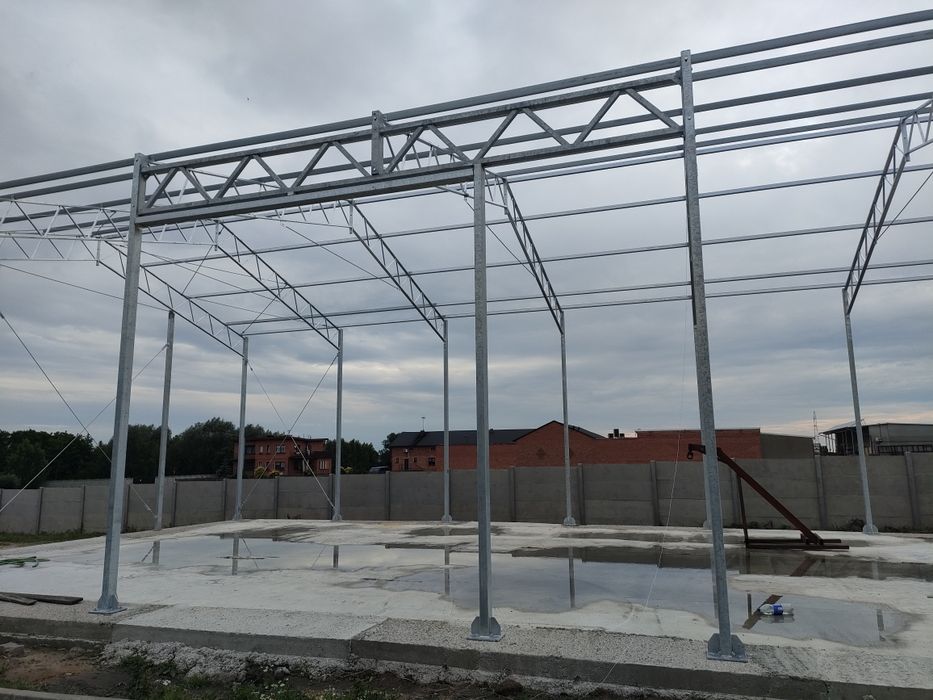Konstrukcja hali 10x30x5 ocynkowana.