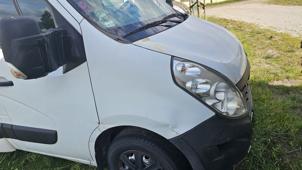 Renault Master 2017 rok - winda - spojtrak - szyba wymieniona na nową