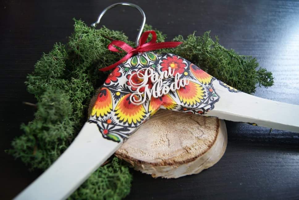 Wieszaki na ślub, Panna Młoda Pan Młody, pamiątka, prezent