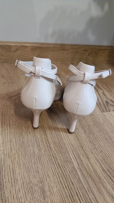 Buty ślubne szpilki Deichmann