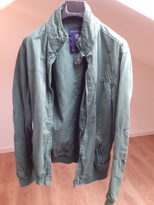 Blusão springfield verde para homem S/36