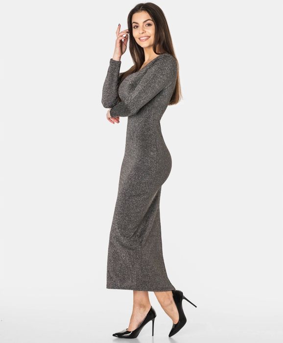 Sukienka Brokatowa maxi