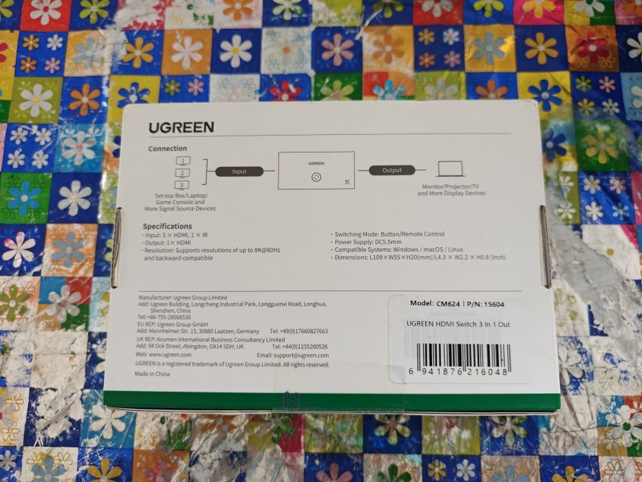 Switch HDMI 4k 120hz ou 8k 60hz