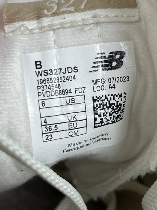 Кроссовки New Balance 327 Оригинал р(36.5)